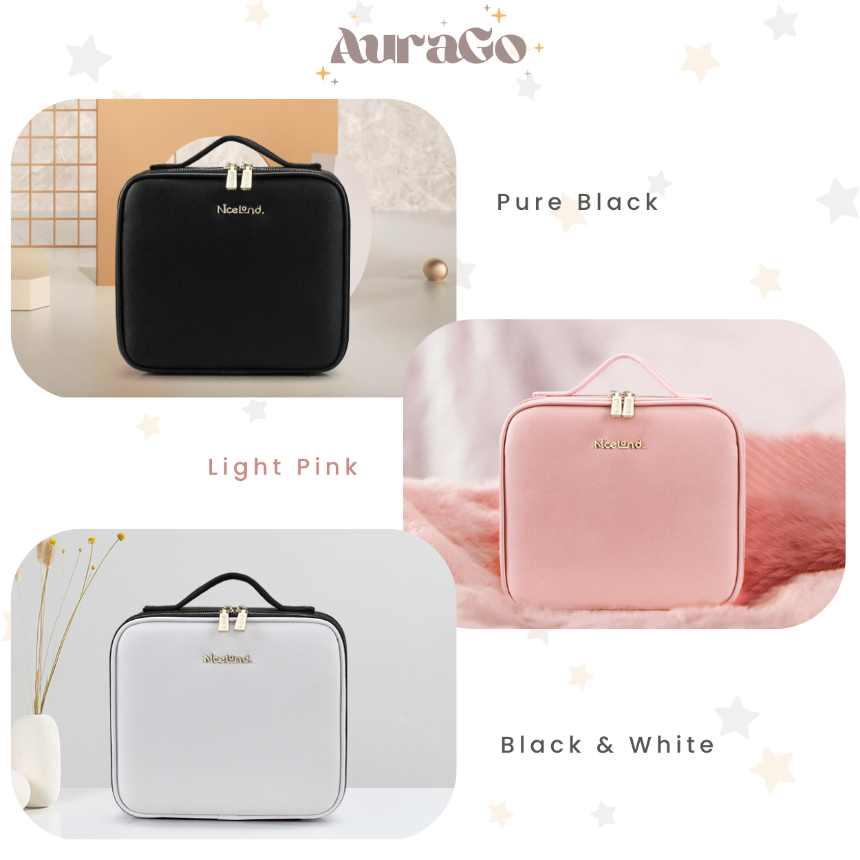 AuraGo - AuraGo™ Makeup Bag