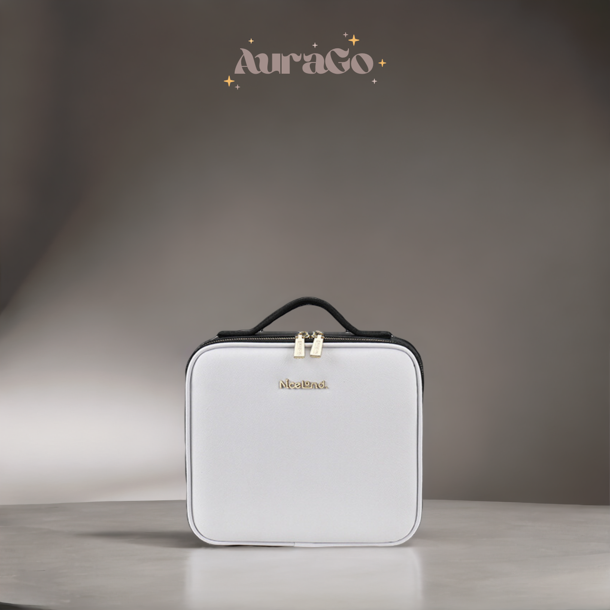 AuraGo - AuraGo™ Makeup Bag White